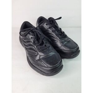 TredSafe Pepper Womens 7.5W Black Slip Resistant Work Shoes Lace Up Sneakers